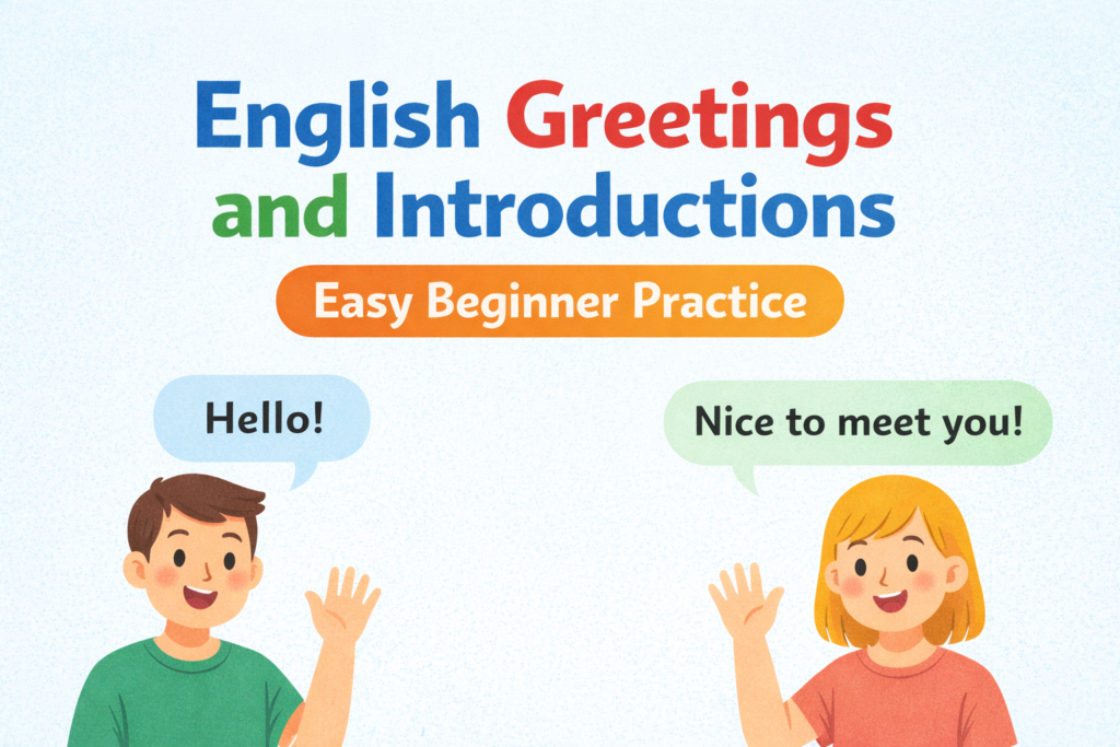 English Greetings & Introductions