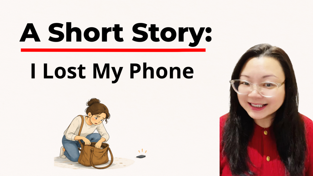 A short story I Lost My Phone